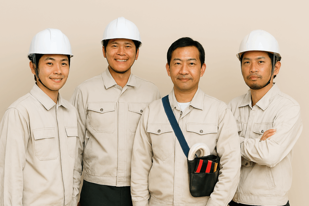 名古屋市の個人事業主様
電気工事業許可実績写真